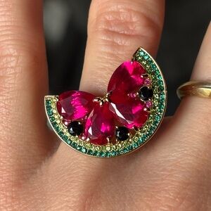 Size 5 Kate Spade Watermelon Ring
